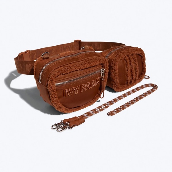 NWT ADIDAS ORIGINALS Beyonc Ivy Park Sherpa Belt Bag HA6688 - Picture 1 of 15